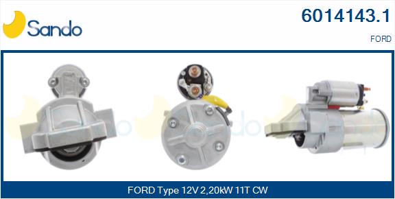 Motorino d'avviamento SANDO 6014143.1