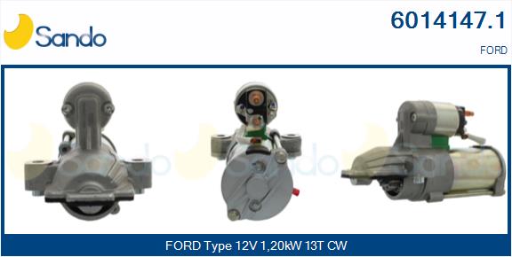 Motorino d'avviamento SANDO 6014147.1