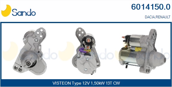 Motorino d'avviamento SANDO 6014150.0