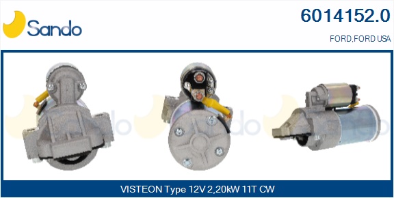 Motorino d'avviamento SANDO 6014152.0