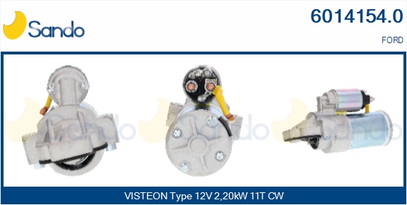 Motorino d'avviamento SANDO 6014154.0