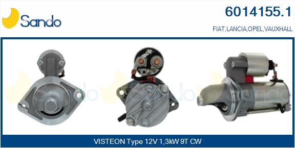 Motorino d'avviamento SANDO 6014155.1