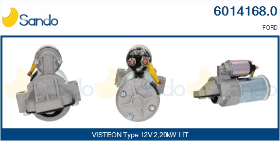 Motorino d'avviamento SANDO 6014168.0