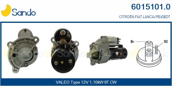  MOTORINO AVVIAMENTO (ADATTABILE) FIAT DUCATO 2.0 02-