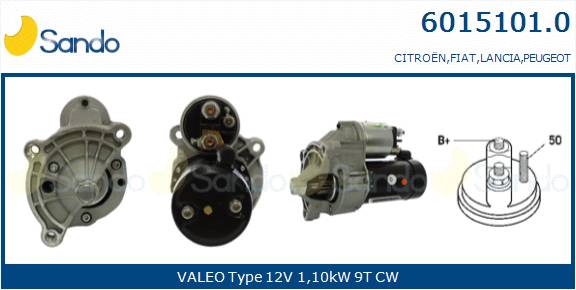  MOTORINO AVVIAMENTO (ADATTABILE) FIAT DUCATO 2.0 02-