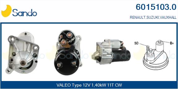  MOTORINO AVVIAMENTO (ADATTABILE) RENAULT MEGANE 1.9DCI -03