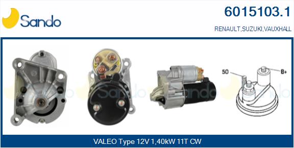  MOTORINO AVVIAMENTO (ORIGINALE) RENAULT MEGANE 1.9DCI 01-