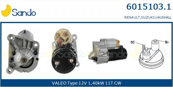  MOTORINO AVVIAMENTO (ORIGINALE) RENAULT MEGANE 1.9DCI 01-