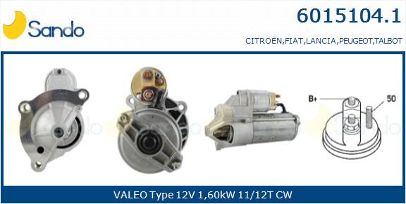  MOTORINO AVVIAMENTO (ORIGINALE) PEUGEOT 406 1.9TD -04