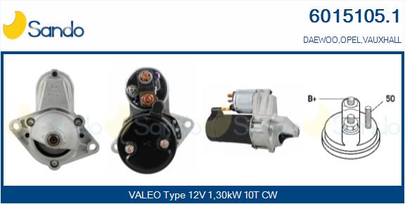  MOTORINO AVVIAMENTO (ORIGINALE) OPEL ASTRA H 1.4 04-