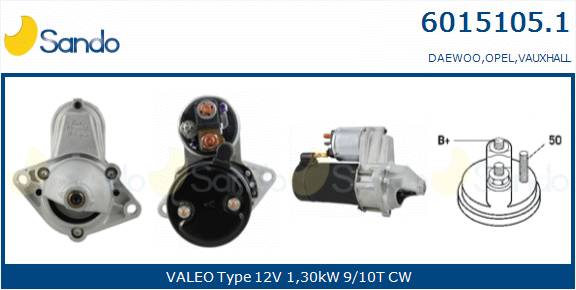  MOTORINO AVVIAMENTO (ORIGINALE) OPEL ASTRA H 1.4 04-