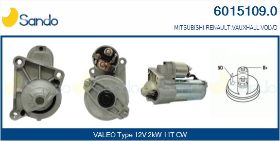  MOTORINO AVVIAMENTO (ADATTABILE) RENAULT MEGANE 1.9D -03