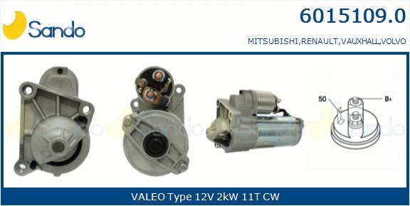 MOTORINO AVVIAMENTO (ADATTABILE) RENAULT MEGANE 1.9D -03