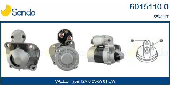  MOTORINO AVVIAMENTO (ADATTABILE) RENAULT CLIO 1.4 00-