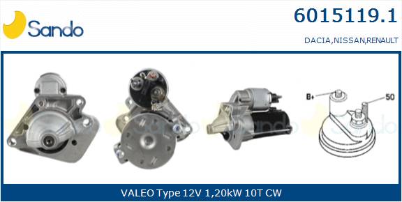  MOTORINO AVVIAMENTO (ORIGINALE) RENAULT CLIO 1.5DCI 08-