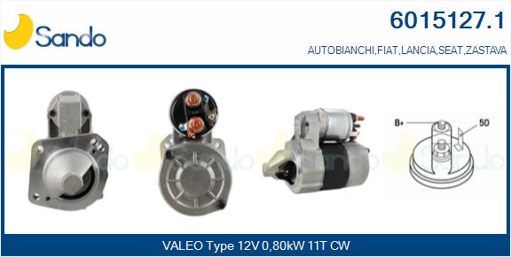  MOTORINO AVVIAMENTO (ORIGINALE ) FIAT SEICENTO 0.9 -10