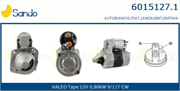  MOTORINO AVVIAMENTO (ORIGINALE ) FIAT SEICENTO 0.9 -10