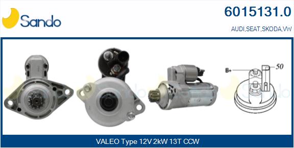  MOTORINO AVVIAMENTO (ADATTABILE) AUDI A3 2.0 TDI -17