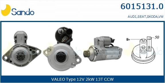  MOTORINO AVVIAMENTO (ADATTABILE) AUDI A3 2.0 TDI -17