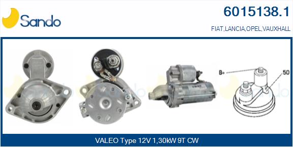  MOTORINO AVVIAMENTO (ORIGINALE) FIAT G.PUNTO 1.3DMJ 05-
