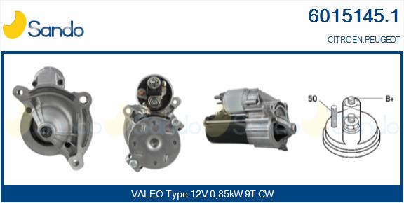  MOTORINO AVVIAMENTO (ORIGINALE) CITROEN SAXO 1.0 -03 (EX 6035316.1)