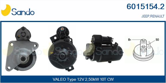 Motorino d'avviamento SANDO 6015154.2