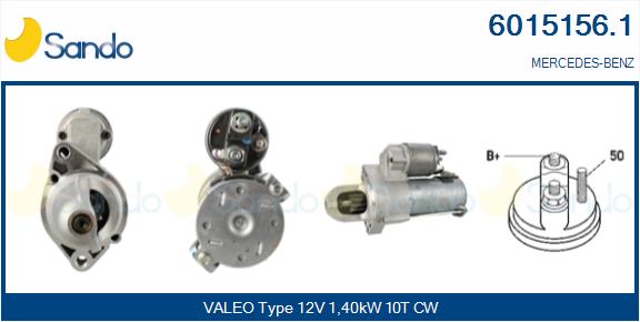 Motorino d'avviamento SANDO 6015156.1