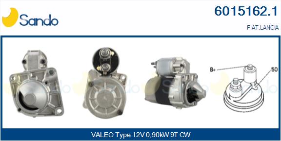 Motorino d'avviamento SANDO 6015162.1