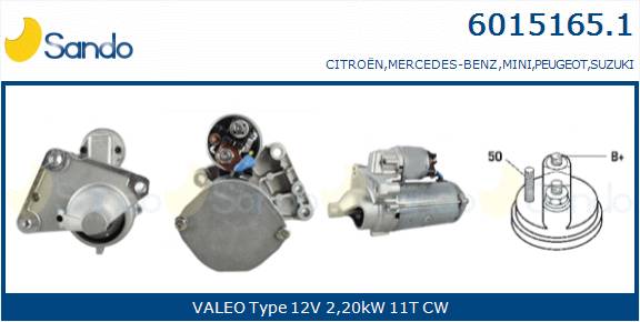  MOTORINO AVVIAMENTO (ORIGINALE) CITROEN C4 1.6HDI 07-