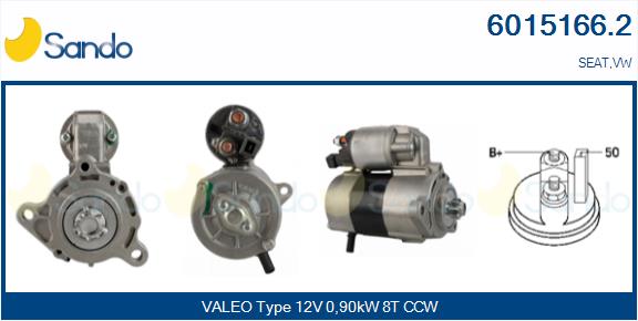 Motorino d'avviamento SANDO 6015166.2