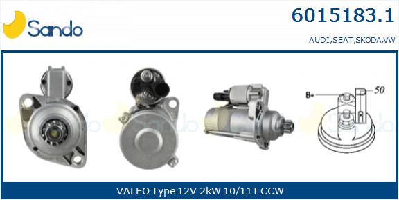  MOTORINO AVVIAMENTO (ORIGINALE) VW GOLF V 2.0TDI 09-