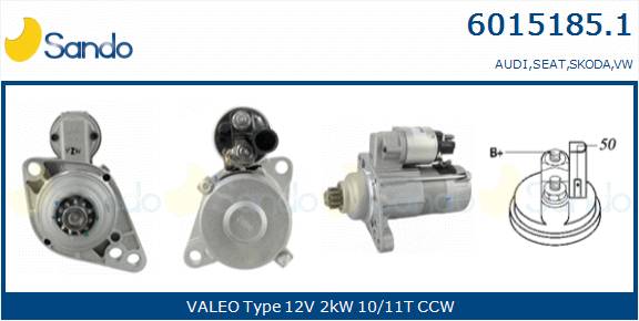  MOTORINO AVVIAMENTO (ORIGINALE) VW GOLF V 1.9TDI 04-