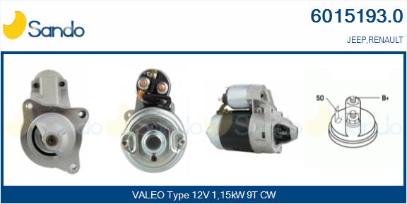  MOTORINO AVVIAMENTO (ADATTABILE) RENAULT SUPER 5