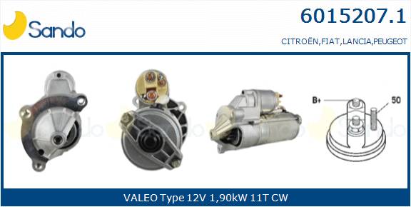  MOTORINO AVVIAMENTO (ORIGINALE) CITROEN C4 2.0HDI 07-