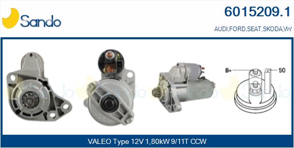  MOTORINO AVVIAMENTO (ORIGINALE) AUDI A3 1.9TDI -01