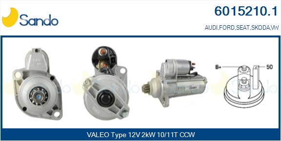  MOTORINO AVVIAMENTO (ORIGINALE) VW GOLF IV 1.9TDI -06