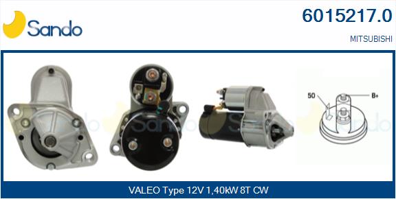 Motorino d'avviamento SANDO 6015217.0