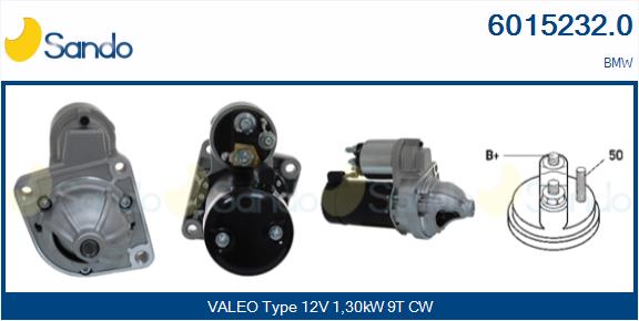 Motorino d'avviamento SANDO 6015232.0