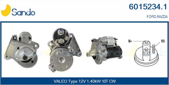  MOTORINO AVVIAMENTO (ORIGINALE) FORD FUSION 1.4TDCI 09-
