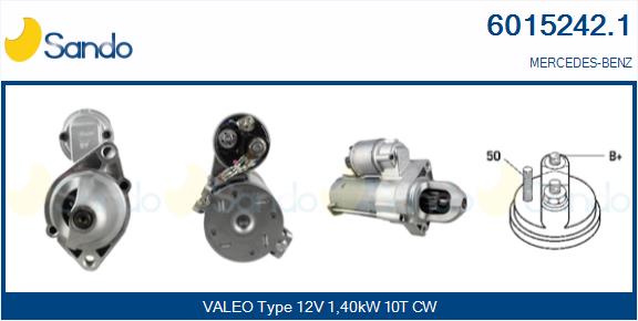 Motorino d'avviamento SANDO 6015242.1
