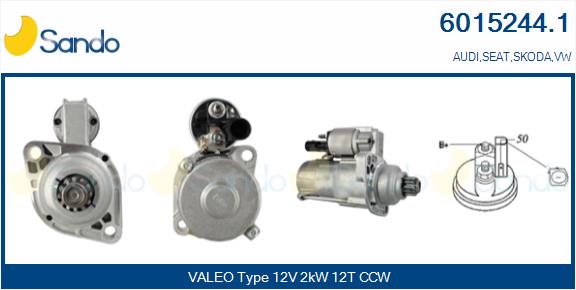  MOTORINO AVVIAMENTO (ORIGINALE) AUDI A3 2.0TDI -12