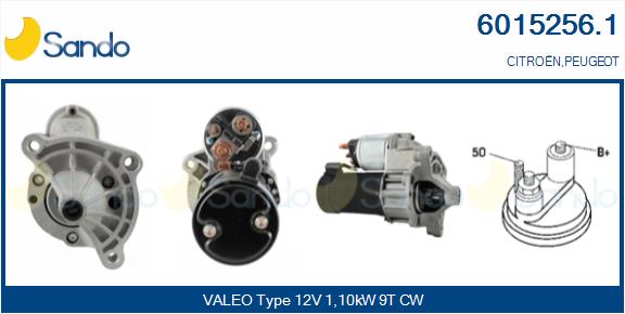 Motorino d'avviamento SANDO 6015256.1