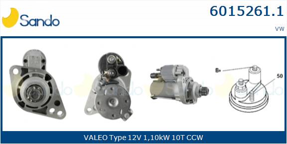  MOTORINO AVVIAMENTO (ORIGINALE) VW GOLF 2.0TDI -08