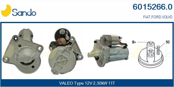 Motorino d'avviamento SANDO 6015266.0
