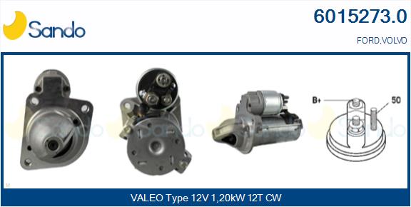 Motorino d'avviamento SANDO 6015273.0