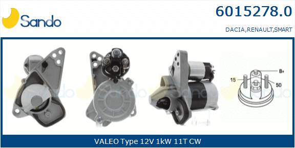  MOTORINO AVVIAMENTO (ADATTABILE) RENAULT CAPTUR 0.9 TCE 13-