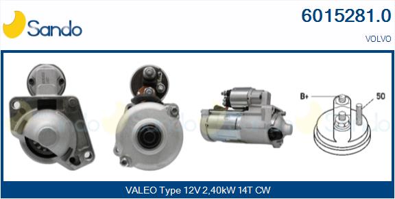 Motorino d'avviamento SANDO 6015281.0