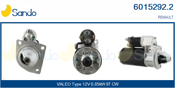 Motorino d'avviamento SANDO 6015292.2