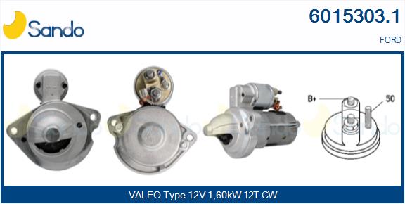 Motorino d'avviamento SANDO 6015303.1