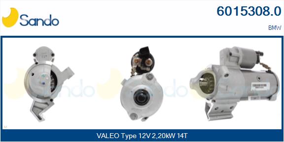 Motorino d'avviamento SANDO 6015308.0